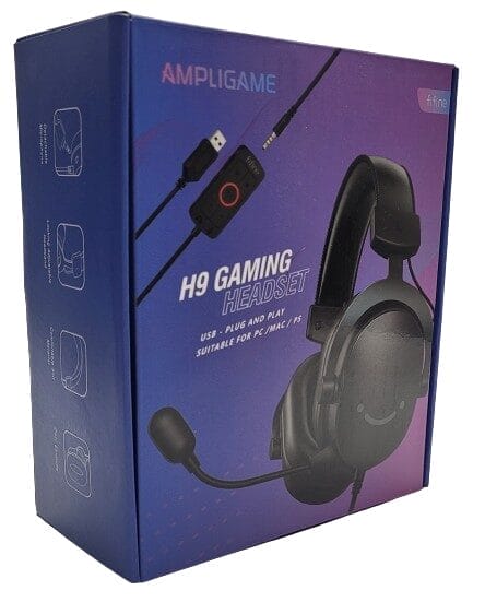 Image shows the outer box of the FIFINE H9 Gaming Headset.