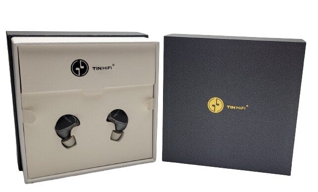 Image shows the IEM's in their foam packaging.