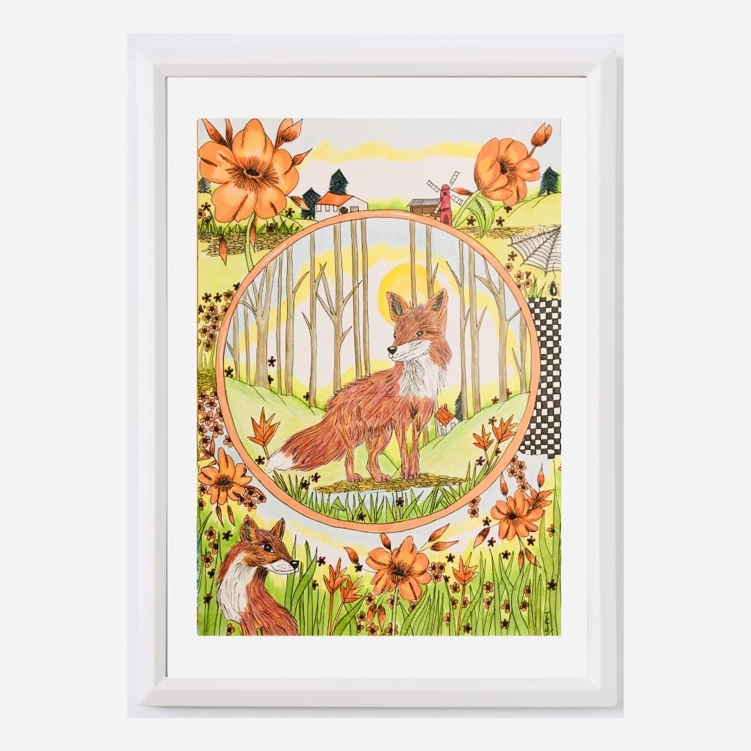 Fox-framed