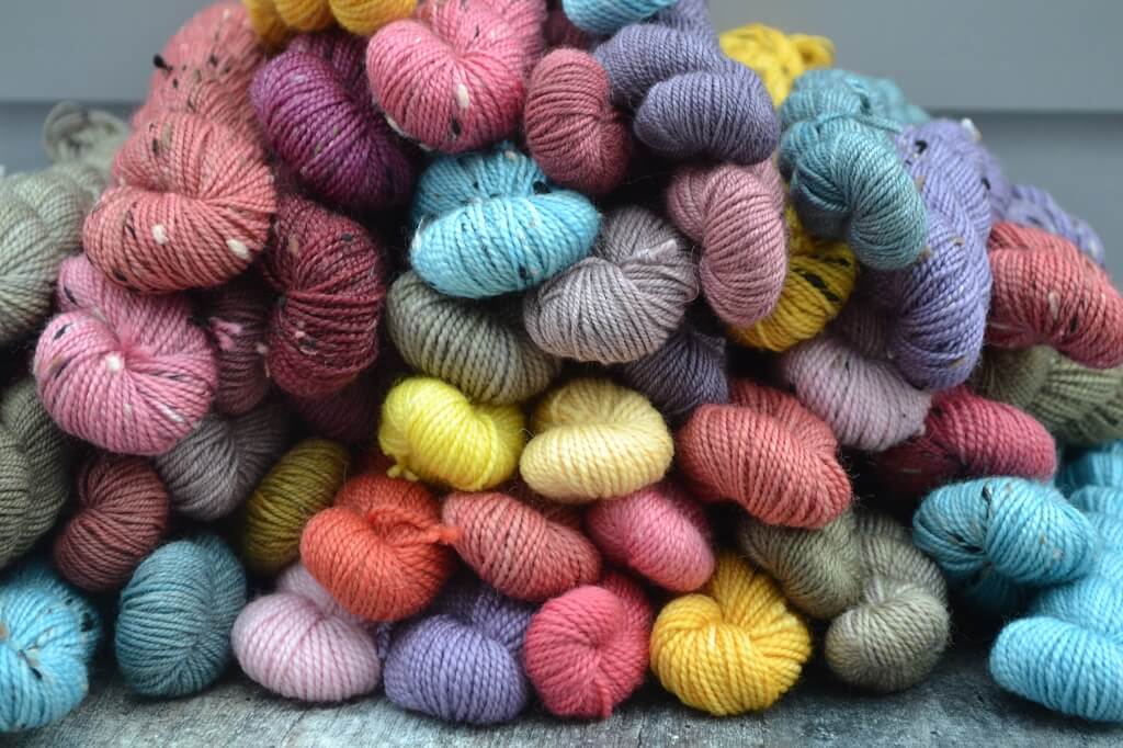 Yarn-pile