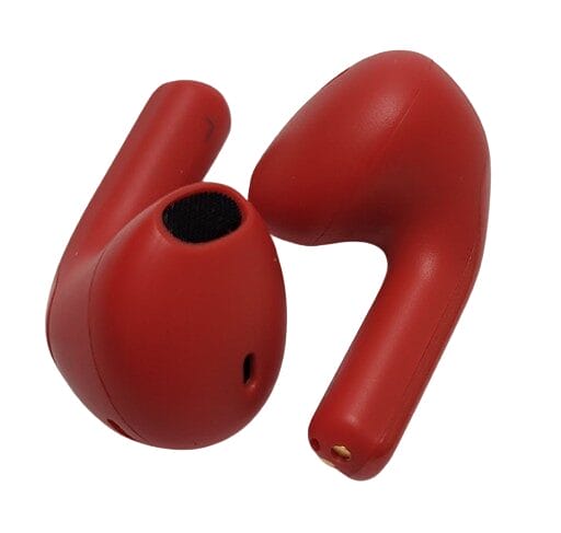 TOZO Tonal Fits T21 Image shows both earbuds in a sideways image.