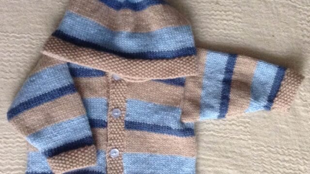 Blue-and-beige-striped-hoodie-1