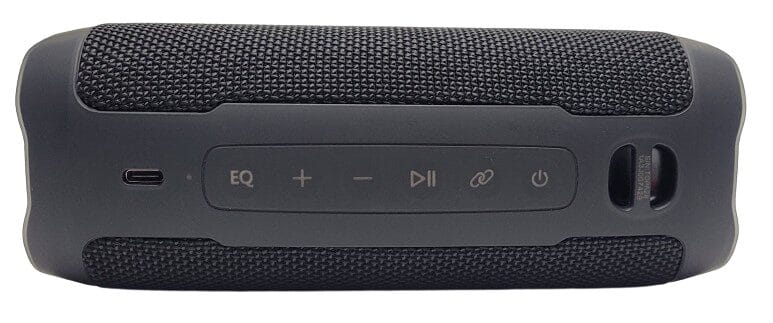 TOZO PA2 Speaker Image shows the user controls on the speaker.