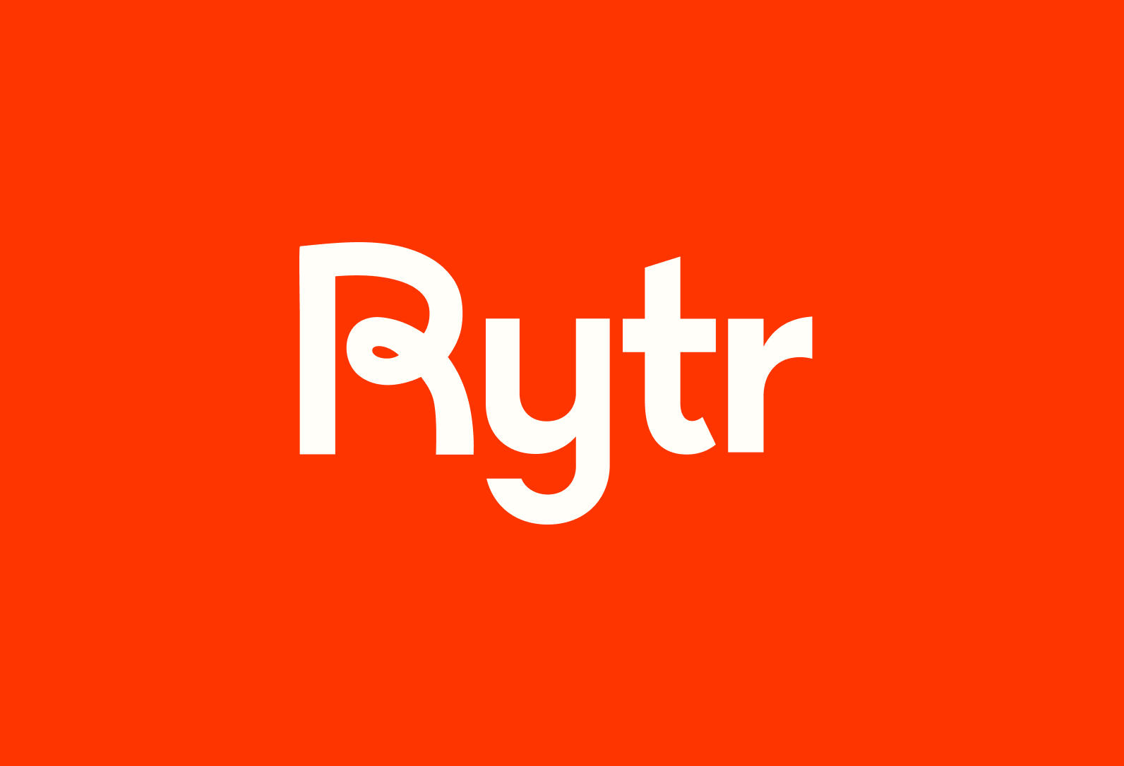 Image shows a logo for Rytr