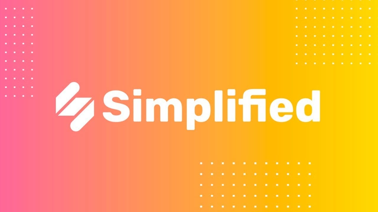 Image shows a logo for Simplified