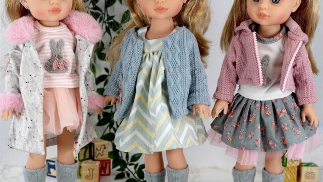 15-Poseable-American-Style-Long-Hair-Fashion-Outfits-Girl-Dolls