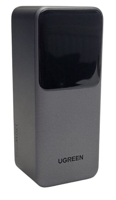 Image shows a front view of UGREEN Nexode Power Bank 130W.
