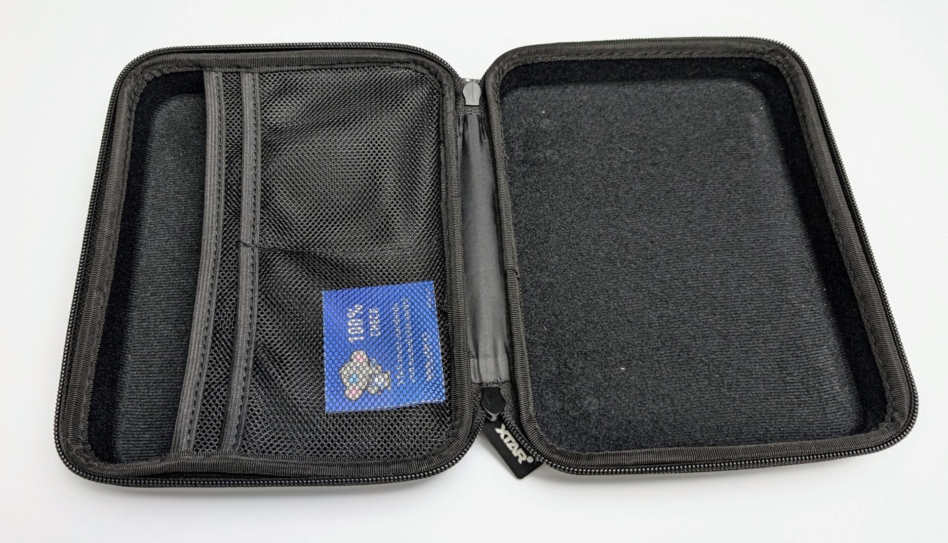 Image shows the internal sections of the XTAR VX4 Limited Edition Gift Set.