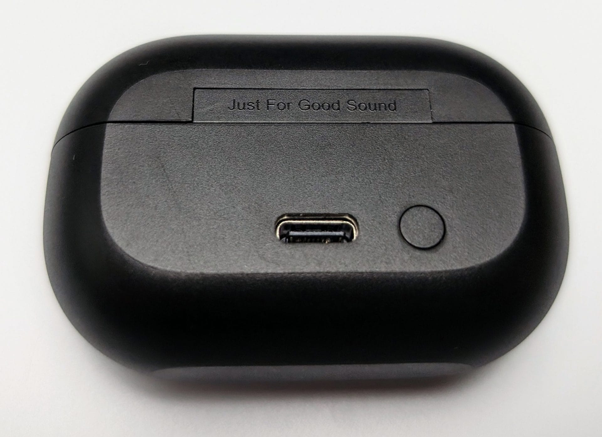 Image shows the USB-C charging port.