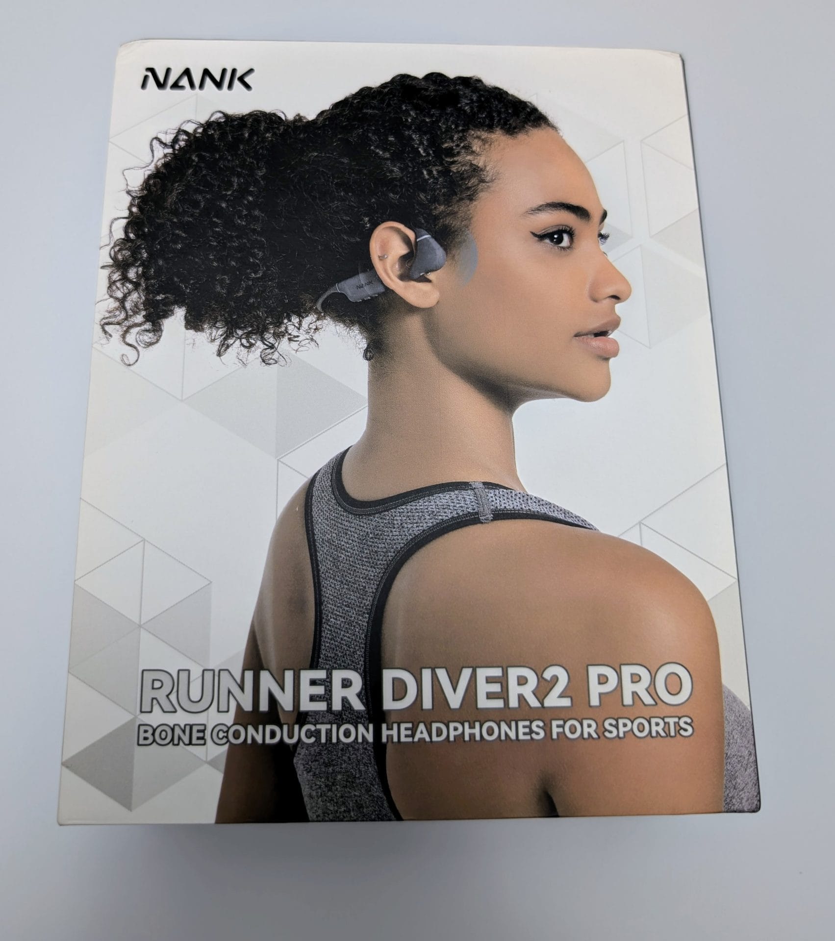 Image shows the outer box of the Nank Runner Diver2 Pro.