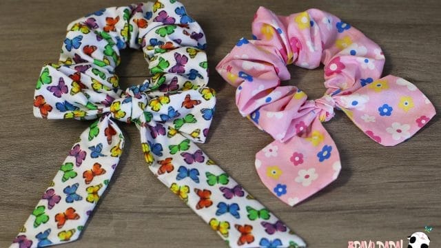 21.05.24-DIY-How-to-Make-Bow-Scrunchies-Knot-Tail-Scrunchie-2-Styles-DIY-Hair-Accessories-Chouchou