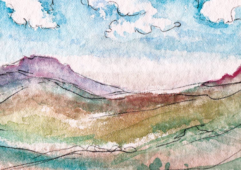 72-Abstract-landscape-watercolour-lovely-seat-A4-sketchbook-